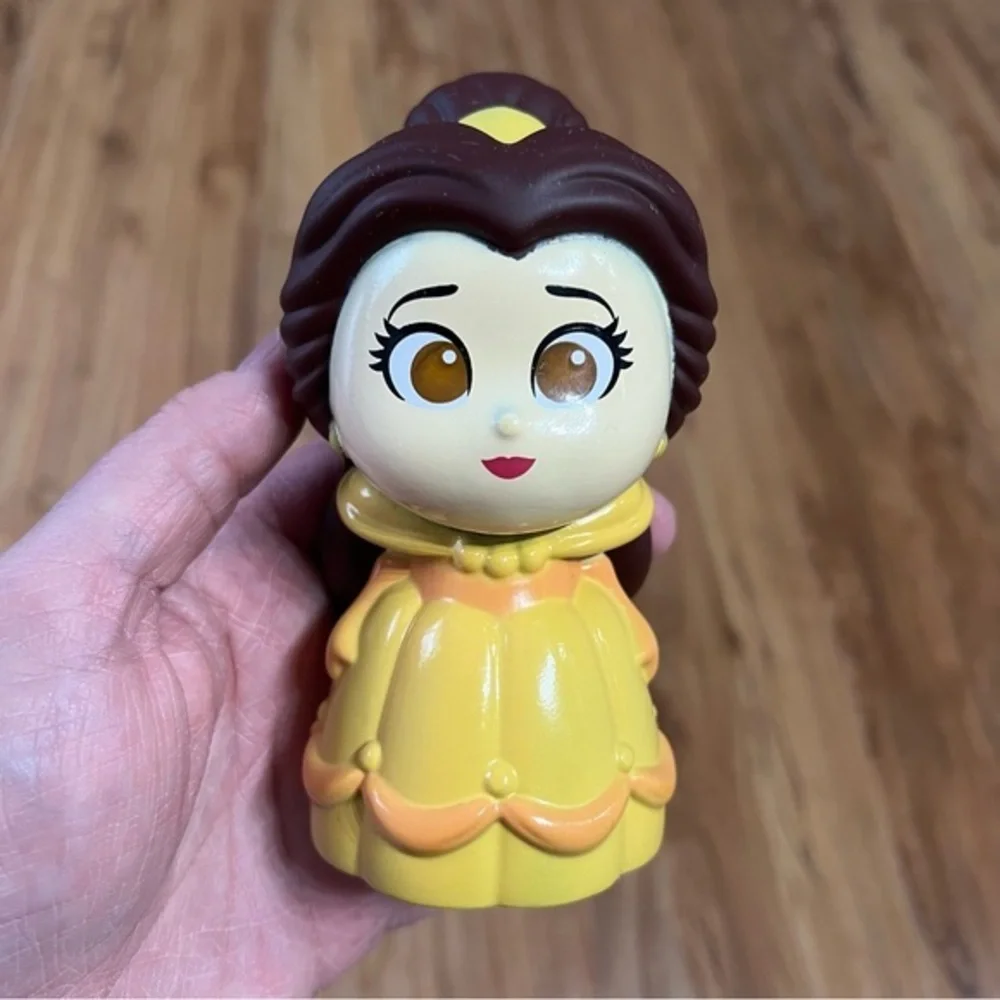 Disney‎ Princess 5” Vinyl Dolls Belle & Cinderella Beauty And The Beast Slipper